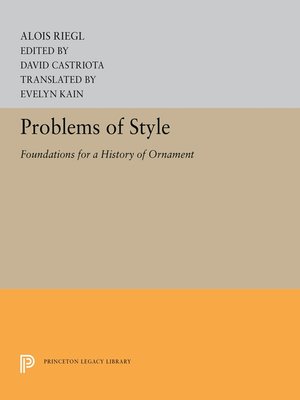 cover image of Problems of Style